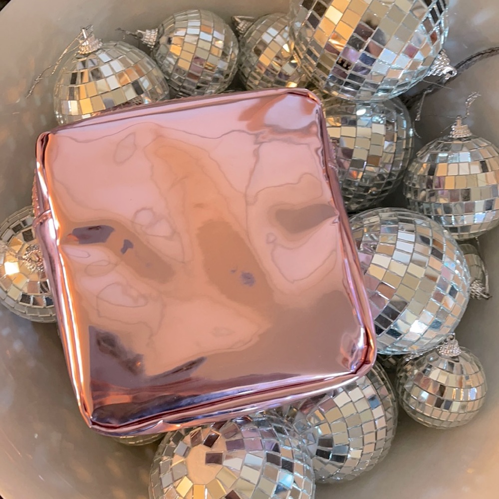 SCL Patent Pink Mini Pouch 💕